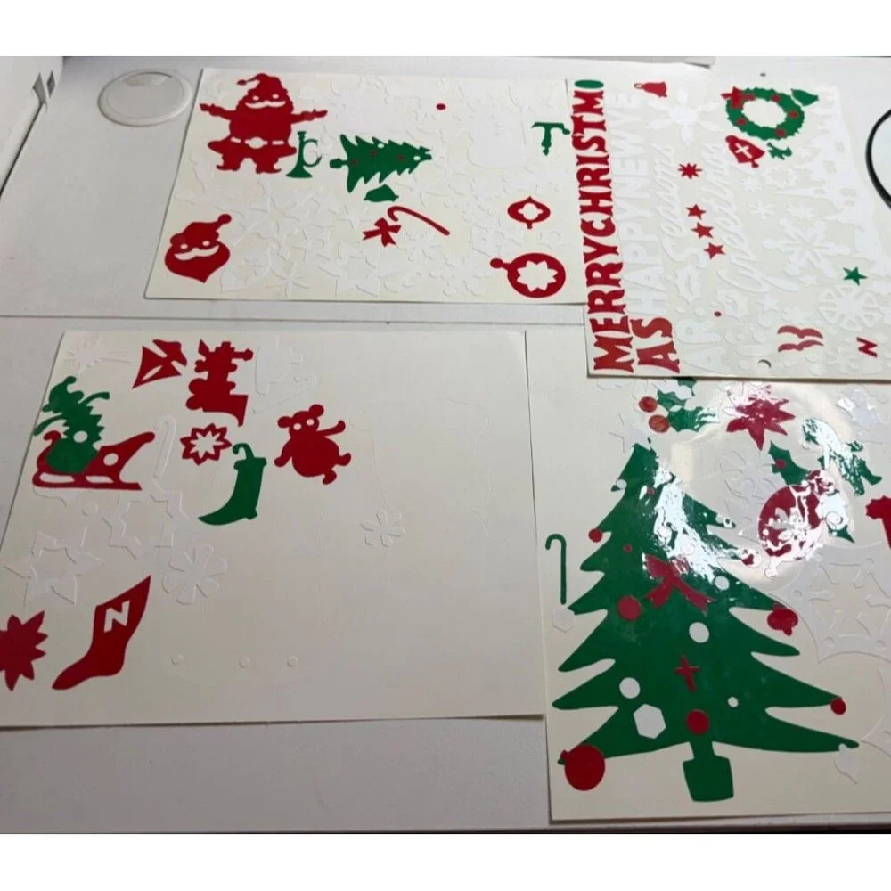 Stik-ees 1987 Code B Merry Christmas, Seasons Greetings, Happy New Year